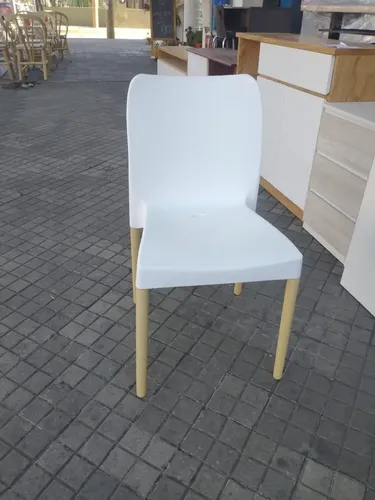 D_637044-MLA52238542414_112022-O.webp Silla Cocina Comedor. Casco Pvc- Patas De Madera- Mara