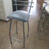 D_637458-MLA50290418797_062022-O.jpg Banqueta Taburete Alto. Con Respaldo De Caño Y Asiento Tapiz