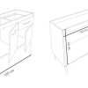 D_637861-MLA83768982353_042025-O.jpg Bajo Mesada 3 Puertas, 1 Cajon. 1.20 X 0.82 X 0.48- Dl 602