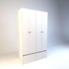 Ropero Placard 4 Puertas, 2 Cajones. 1.20 X 2.12- Cod. 6006