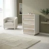 D_639773-MLA93313349405_092025-O.webp Cajonera Chiffonier Comoda 4 Cajones Cod 3412- Melamina