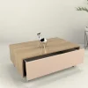 Mesa Centro De Living Con Cajon. Cod. 2021- Melamina