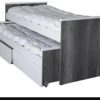 Cama Nido Bicama 1 Plaza 0,80 Mts. Con Carro Con 2 Cajones