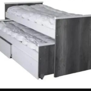 Cama Nido Bicama 1 Plaza 0,80 Mts. Con Carro Con 2 Cajones