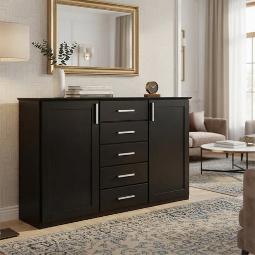 Bahiut Vajillero Corpus- 5 Puertas, 5 Cajones 155 Cm Cod 328