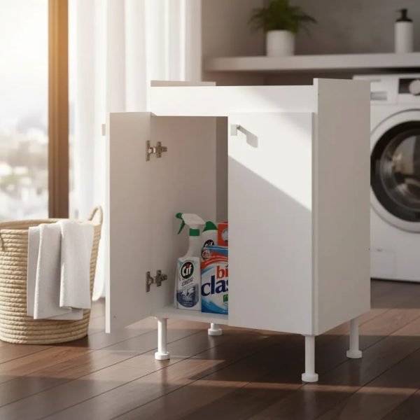 Bajo Mesada Para Lavadero Sin Pileta. 58 X 86 X 46 Blr 060