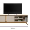 Rack Para Tv 70 Istambul Linea Brasil Detalles Redondeados
