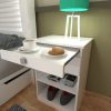 D_642768-MLA49481813187_032022-O.jpg Mesa De Luz Con Desayunador Y Un Cajon. Cod. 6430