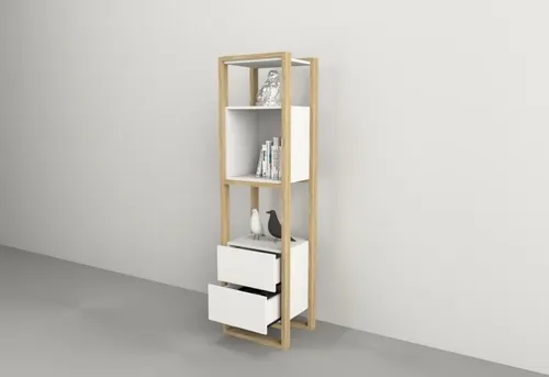 D_643150-MLA45143668544_032021-O.webp Columna Torre Organizador 173 X 48 X 38- 2 Cajones- Cod 4205