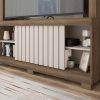 Soporte Para Tv Franco Marrom Camemmun De Hasta 65 Pulgadas