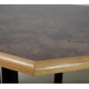 Mesa Cocina Comedor Combinada Mad/ Lam.150 X 80. Base Caño 3
