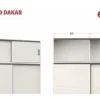 D_644313-MLA51952192137_102022-O.webp Placard 1,80 Mts. 2 Puertas Corredizas Con Baulera. Dakar