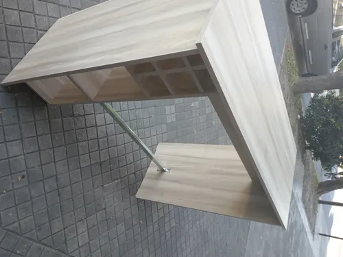 Barra Cocina Desayunador. Melamina. 120 X 102 X 50 Cod. 360