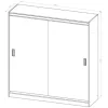 D_646756-MLA44613210417_012021-O.webp Ropero Placard Organizador 2 Puertas 181 X 181 X 51 Ro180
