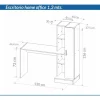 D_647202-MLA85987878327_062025-O.webp Escritorio Organizador Con Biblioteca 130 X 136 X 45 Oes 110