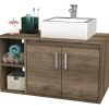 Vanitory Colgante Para Baño Zen Con Mesada- 80 Cm- Dze 03-
