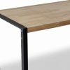 D_648634-MLA107894374474_032026-O.jpg Mesa Extensible 1.40 X 80 Tapa Paraiso Base De Caño 4 Patas