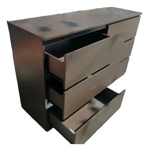 Comoda Chiffonier Cajonera 6 Cajones Mdf- 140 X 85 X 44