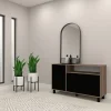 D_652011-MLU76665046515_052024-O.webp Bahiut Doors Mosconi Milenial Con Puertas Vajillero Color Nebraska Gris Fr. Negro