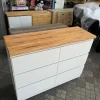 Comoda Chiffonier Cajonera- 8 Cajones- Laqueado Tapa Paraiso
