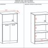 D_653489-MLA90769701269_082025-O.jpg Mueble Multiuso Organizador P- Microondas Orion- 2 Puertas