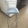 D_653650-MLA50290607028_062022-O.webp Banqueta Taburete Alto. Con Respaldo De Caño Y Asiento Tapiz