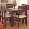 D_654459-MLA45322415443_032021-O.webp Juego De Comedor. Mesa 150 Cm + 6 Sillas Pacífico Pino Lustr
