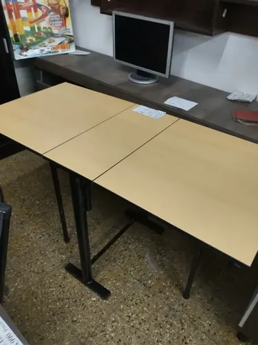 Mini Mesa Libro Plegable 130 X 60. Base Caño 2