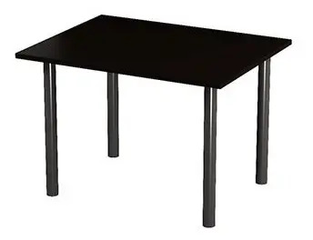 Combo Cocina Comedor Mesa 1.40 X 80+ 6 Sillas De Caño Paris