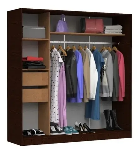 D_657697-MLA44613239523_012021-O.webp Ropero Placard Organizador 2 Puertas 181 X 181 X 51 Ro180