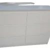 Comoda Chiffonier Laqueada Con 6 Cajones Prisma- 116-86-39