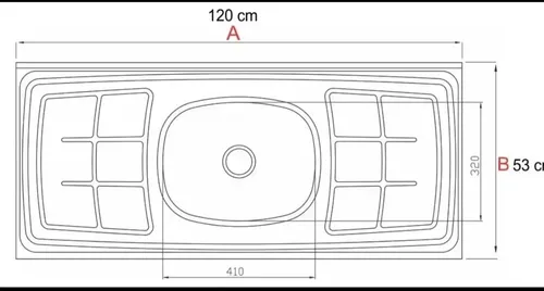 D_659168-MLA73777432527_012024-O.webp Mesada Bacha Acero Inoxidable Duranox 1.20- 0.50 Mts.