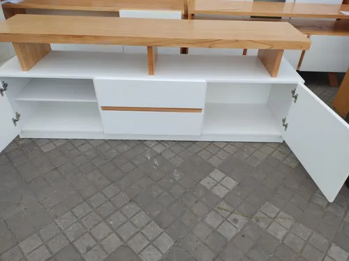 D_659701-MLA72388399247_102023-O.webp Rack Para Tv Led 2 Puertas, 2 Cajones- 160 X 67 X 40- Otta