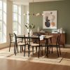 Combo Juego Cocina Comedor Mesa + 6 Caño Refor Sillas Mod. 6