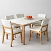 Mesa Rect. 1.30 X 0.80 + 6 Sillas Giner Paraiso- Melamina