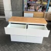 Comoda Chiffonier Cajonera- 8 Cajones- Laqueado Tapa Paraiso
