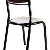 D_662041-MLA31948313595_082019-O.jpg Silla Caño Reforzado Super Perlina. Asiento Tapizado Resp. Madera
