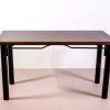 Mesa Cocina Comedor Combinada Mad/ Lam.150 X 80. Base Caño 3