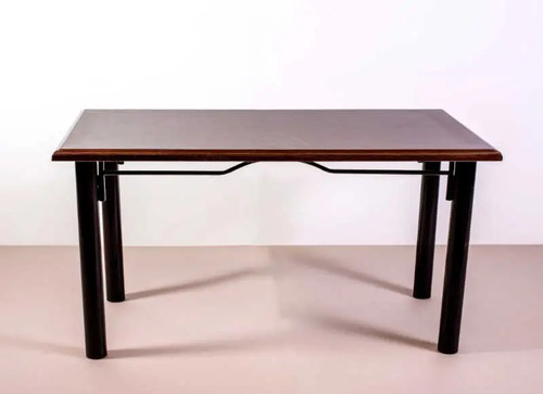 Mesa Cocina Comedor Combinada Mad/ Lam.150 X 80. Base Caño 3