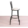 D_665597-MLA72160015238_102023-O.webp Taburete Banqueta Alta Con Respaldo De Madera. Caño Pintado