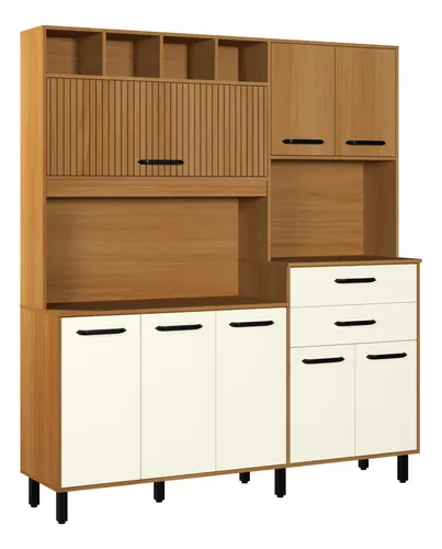 D_666077-MLA86300538710_062025-O.webp Kit De Cocina 175 Cm- 8 Puertas. 2 Cajones 595.0001 Casa Mia