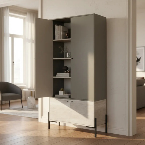 Estanteria Organizador 4 Puertas, 183 X 90 Cod. 4254