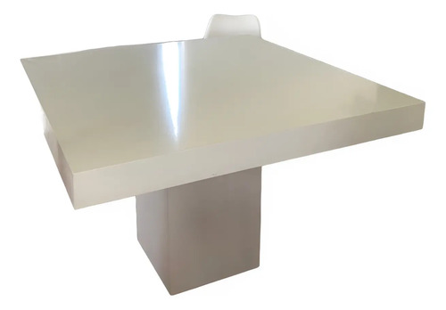 D_667396-MLA79703716957_102024-O.jpg Mesa Cocina Comedor Cuadrada 140 X 140 Mdf Laqueada