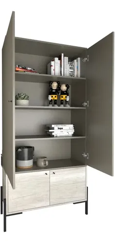 Estanteria Organizador 4 Puertas, 183 X 90 Cod. 4254