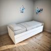 Cama 1 Plaza 0.80 Mts. Con Marinera. Melamina. Dolfin