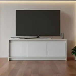 D_671266-MLA108817161612_032026-O.webp Rack Mesa Para Tv Minimal - 3 Puertas- 128 X 53 X 36