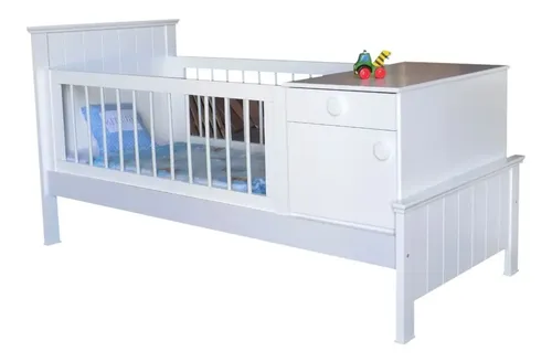 D_671474-MLA32227838422_092019-O.webp Cama Cuna Funcional Laqueada Elegante - Con Carro Cama- 801