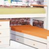 Cucheta Rinconera Lucia Con Carro- Chiffonier. Mdf Laqueado