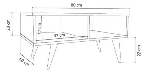 D_672761-MLA79416586579_092024-O.jpg Mesa Ratona De Centro Living. Dl 889- Con Patas De Madera