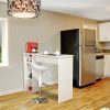 Barra Cocina Desayunador. Melamina. 120 X 102 X 50 Cod. 360